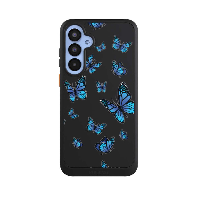 Galaxy A55 5G NIVOcore Butterfly Pattern Transparent