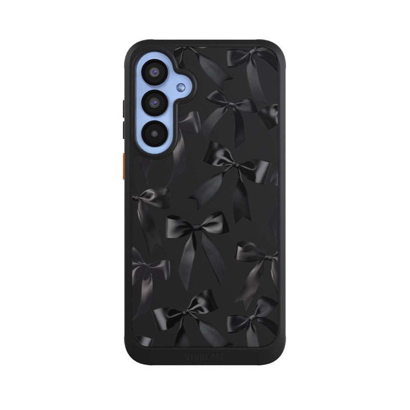 Galaxy A55 5G NIVOcore Schwarze Satinschleifen