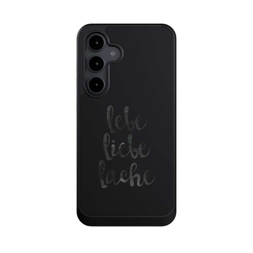 Samsung Galaxy S24 FE 5G NIVOcore Lebe Liebe Lache ohne Hintergrund