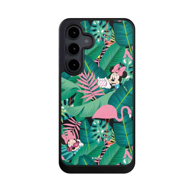 Galaxy S24 FE NIVOcore Minnie Summer Palmblätter ohne Hintergrund