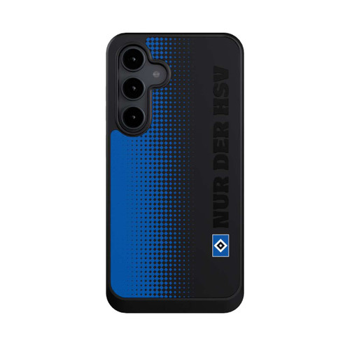 Samsung Galaxy S24 FE 5G NIVOcore Nur der HSV - Rautenraster Blau - ohne Hintergrund