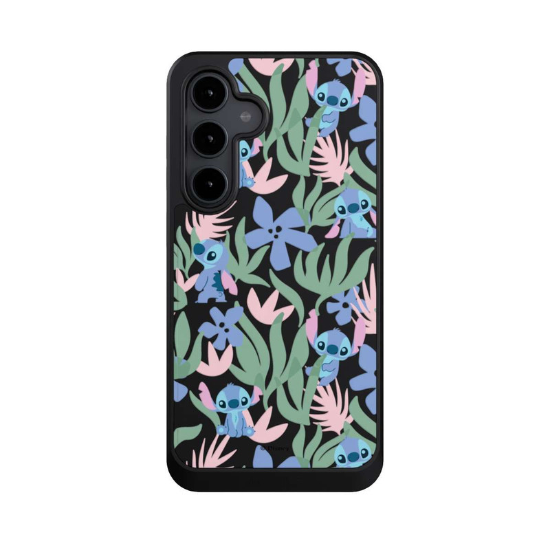 Galaxy S24 FE NIVOcore Floral Pattern Stitch Transparent