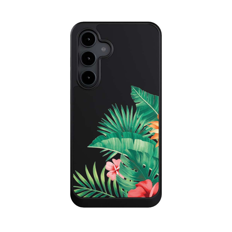 Galaxy S24 FE NIVOcore Fleurs tropicales sans fond