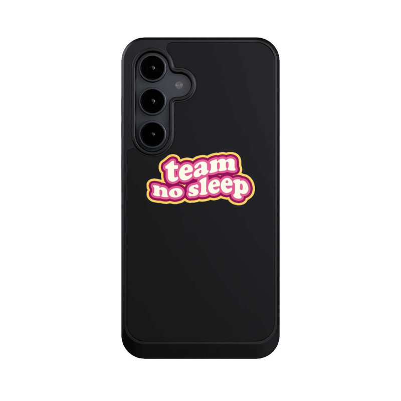 Galaxy S24 FE NIVOcore Team No Sleep 70s Transparent