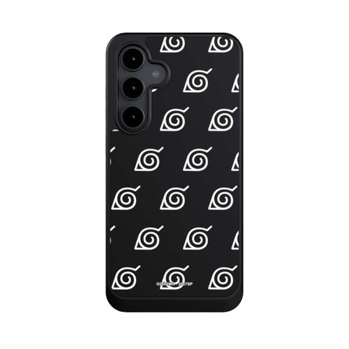 Samsung Galaxy S24 FE 5G NIVOcore white Konoha-Pattern Transparent