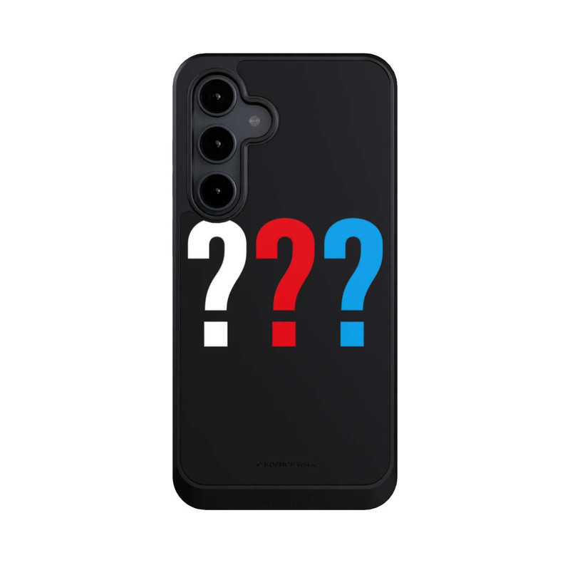 Galaxy S24 FE NIVOcore Die Drei Fragezeichen Logo Transparent