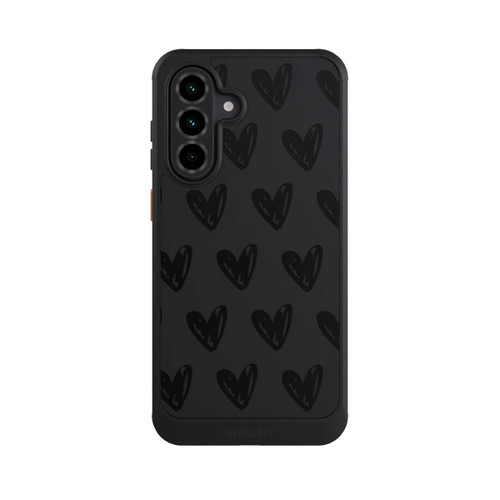 Samsung Galaxy A36 5G NIVOcore Herzen Schwarz ohne Hintergrund