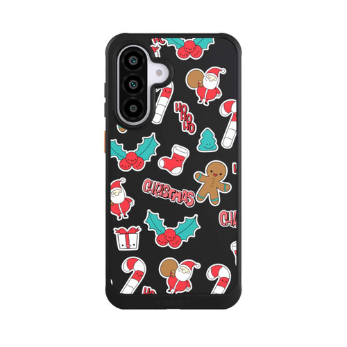 Samsung Galaxy A56 5G NIVOcore Christmas Pattern transparent