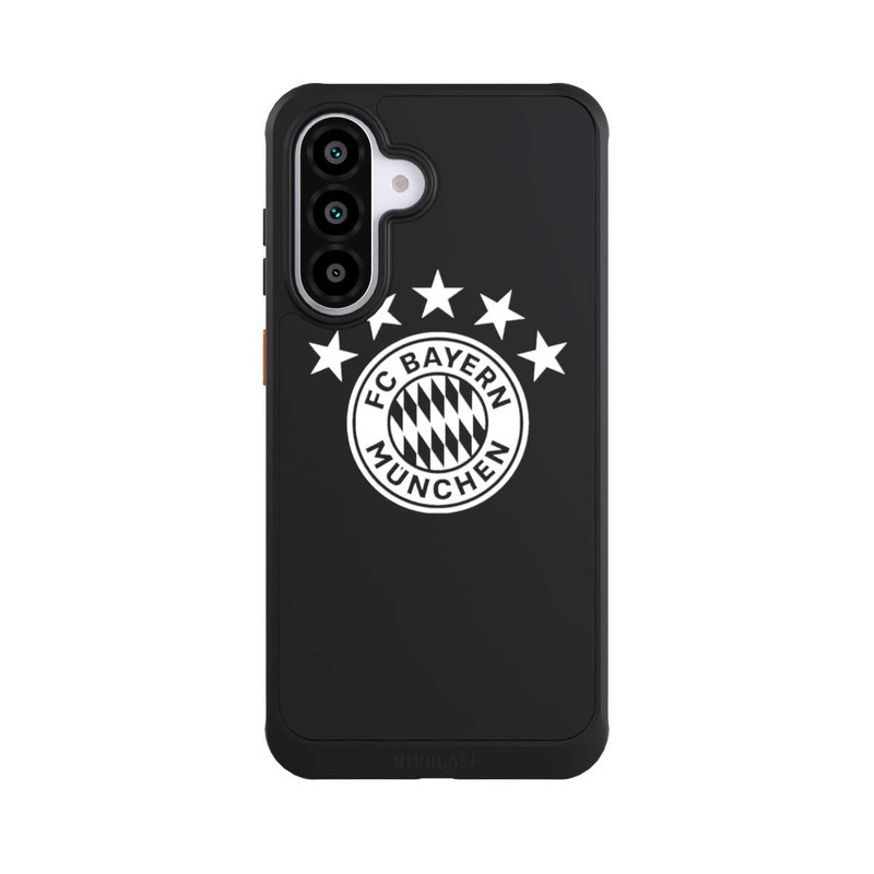 Galaxy A56 5G NIVOcore FCB Logo einfarbig mit Sternen - ohne Hintergrund