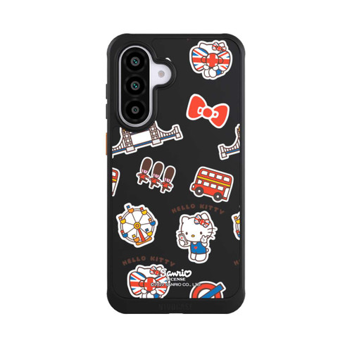Samsung Galaxy A56 5G NIVOcore Hello Kitty Londoner Abzeichen Transparent