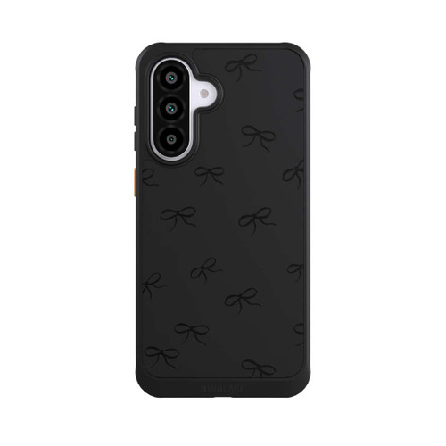 Samsung Galaxy A56 5G NIVOcore Schleifen Muster Schwarz Transparent