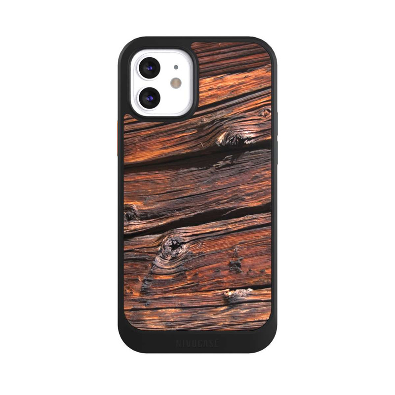 iPhone 12 NIVOcore Verwitterte Holzplanken