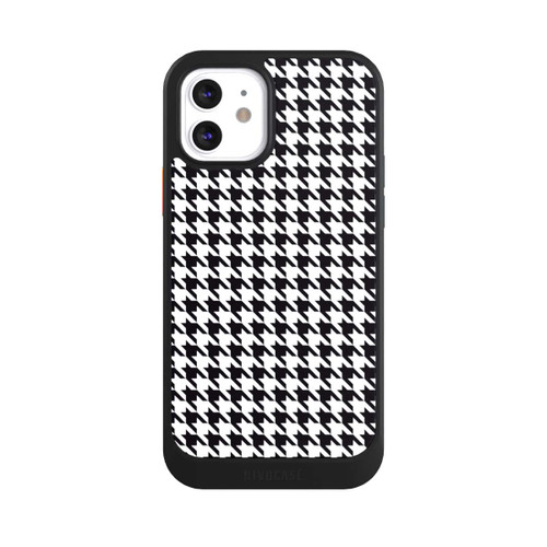 Apple iPhone 12 NIVOcore Houndstooth black-white