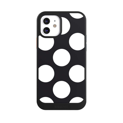 Apple iPhone 12 NIVOcore Big Dots - black