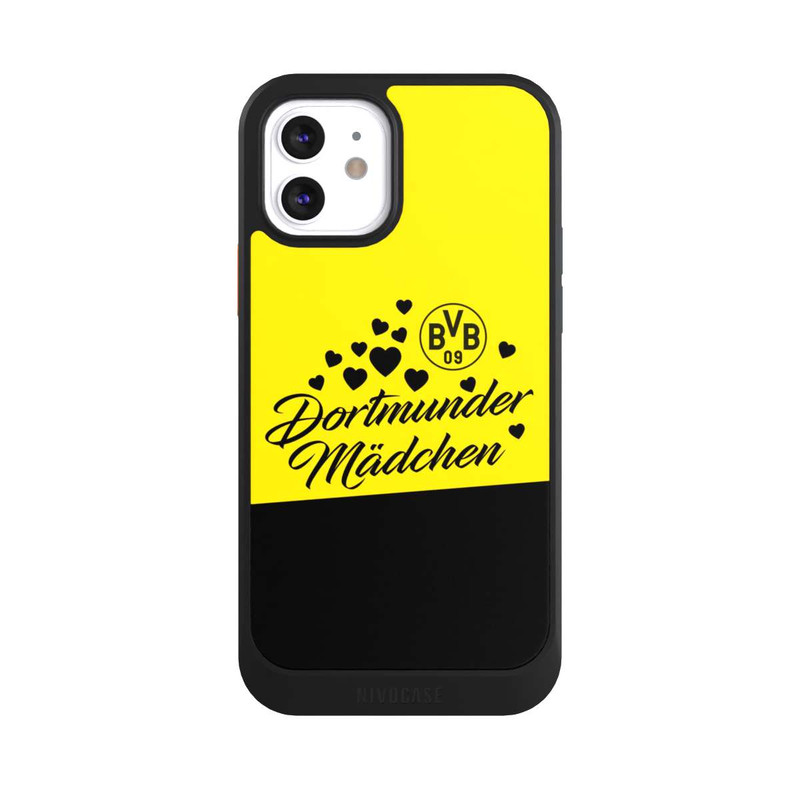 iPhone 12 NIVOcore BVB Dortmunder Mädel Herzen