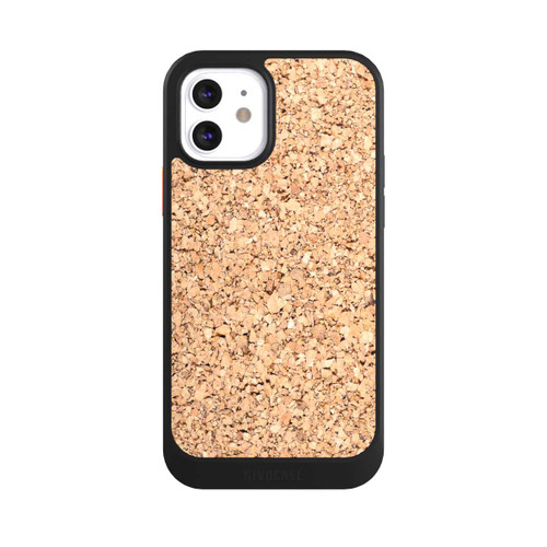 Apple iPhone 12 NIVOcore Kork Holzlook