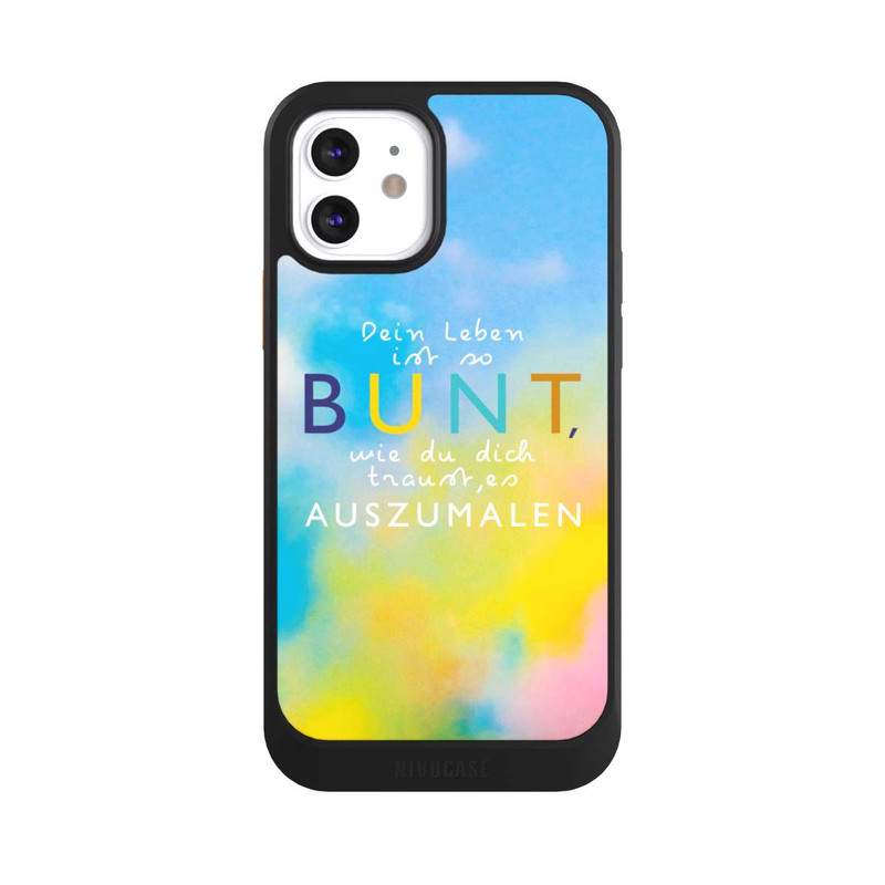 iPhone 12 NIVOcore Das Leben ist Bunt