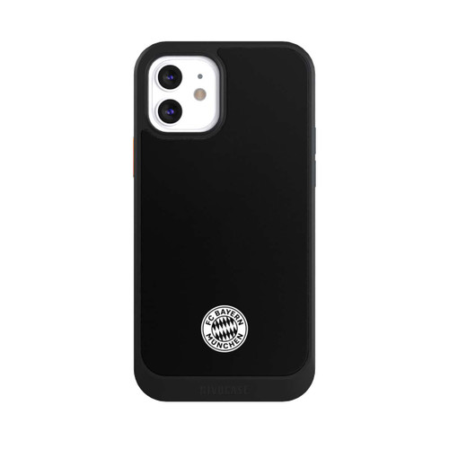 Apple iPhone 12 NIVOcore Classic FCB Logo - white on black