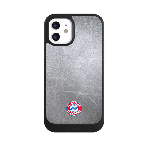 Apple iPhone 12 NIVOcore Classic FCB Logo - colorful on metal look