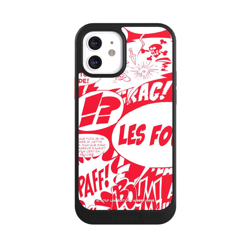 iPhone 12 NIVOcore Bulles BD Astérix Rouge