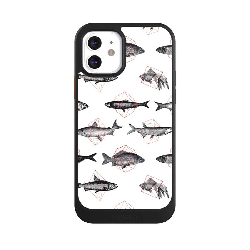 iPhone 12 NIVOcore Fishes in Geometrics