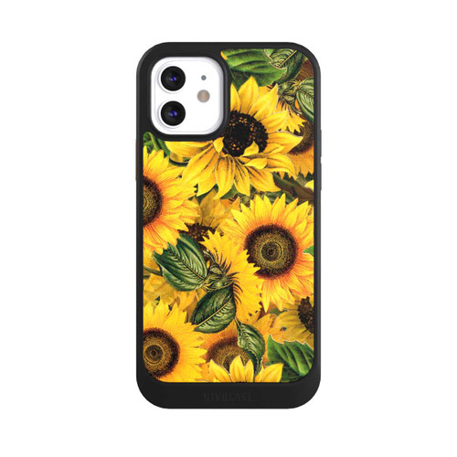 Apple iPhone 12 NIVOcore Sonnenblumenmuster