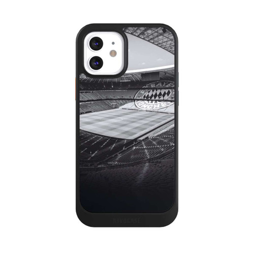 Apple iPhone 12 NIVOcore Stadion FC Bayern - Black White