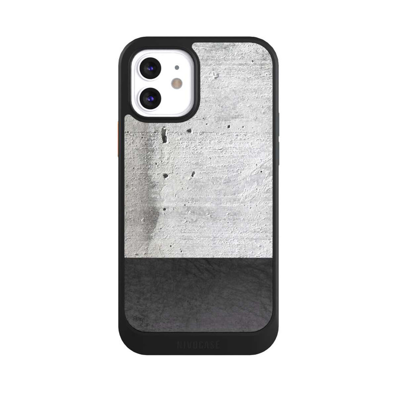 iPhone 12 NIVOcore Cuir et béton
