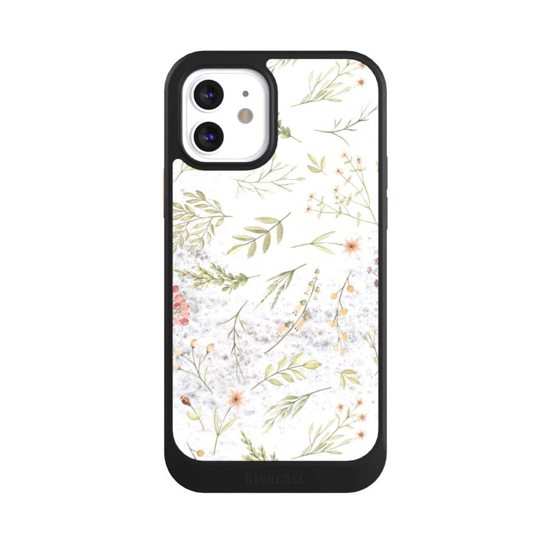 iPhone 12 NIVOcore Floral Marble