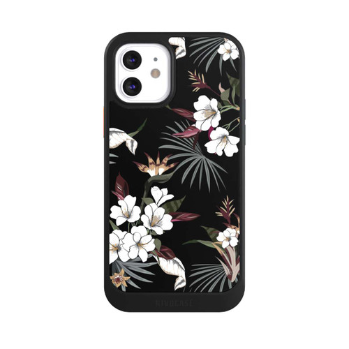 Apple iPhone 12 NIVOcore Flowers Black