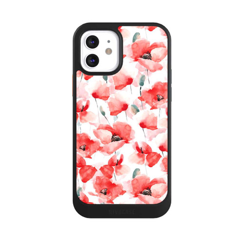 Apple iPhone 12 NIVOcore Mohnblumen Muster