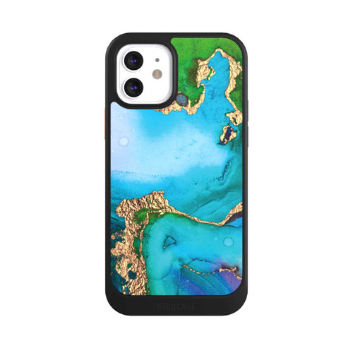 Apple iPhone 12 NIVOcore Farbenfroher Marmor
