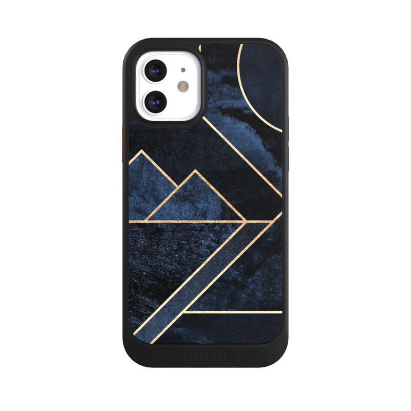 iPhone 12 NIVOcore Impression d’or sauvage moderne