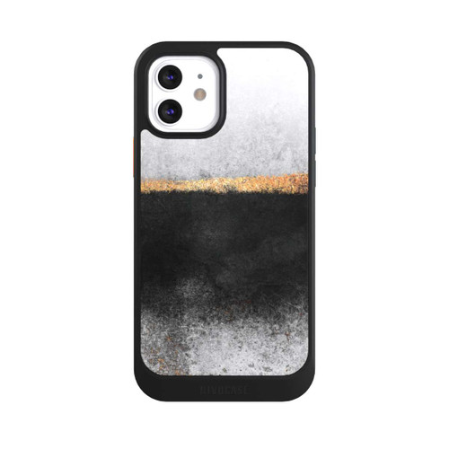 Apple iPhone 12 NIVOcore Ruß und Golddruck