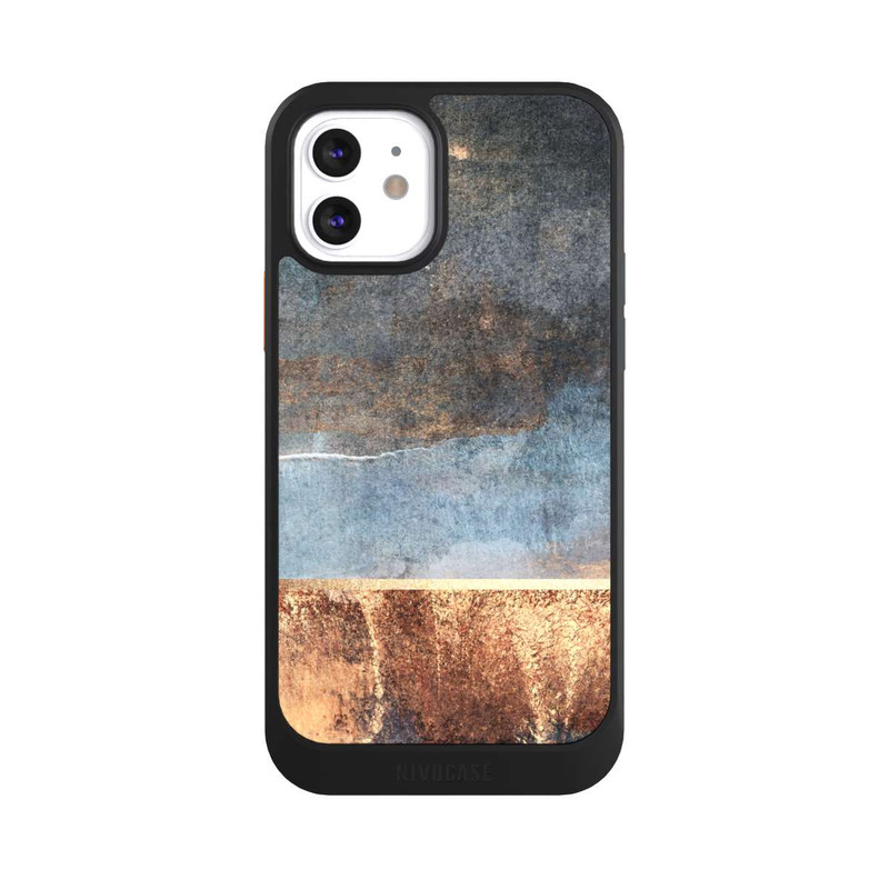 iPhone 12 NIVOcore Impression Or Tempête