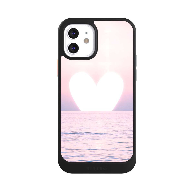 iPhone 12 NIVOcore Herz-Sonnenuntergang