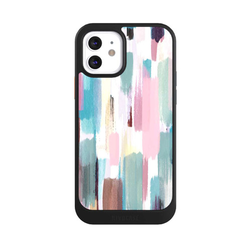 Apple iPhone 12 NIVOcore Abstract Brushstrokes Pastel Shades