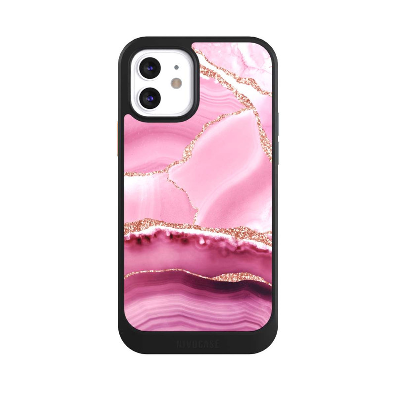 iPhone 12 NIVOcore Mermaid Marble Pink