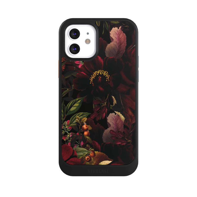 iPhone 12 NIVOcore Dark Flower Meadow