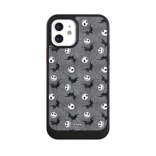 Apple iPhone 12 NIVOcore Jack Grey Pattern Tim Burtons Nightmare before Christmas