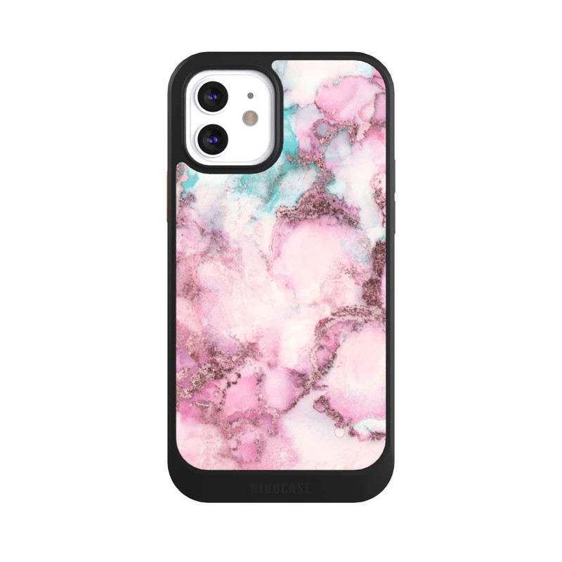 iPhone 12 NIVOcore Pink Swirl Ink