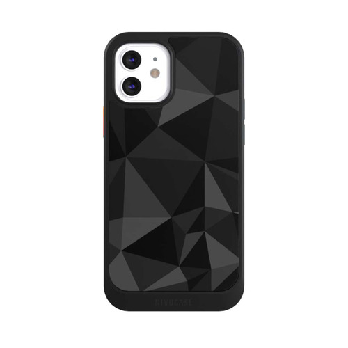 Apple iPhone 12 NIVOcore Polygon Pattern Black