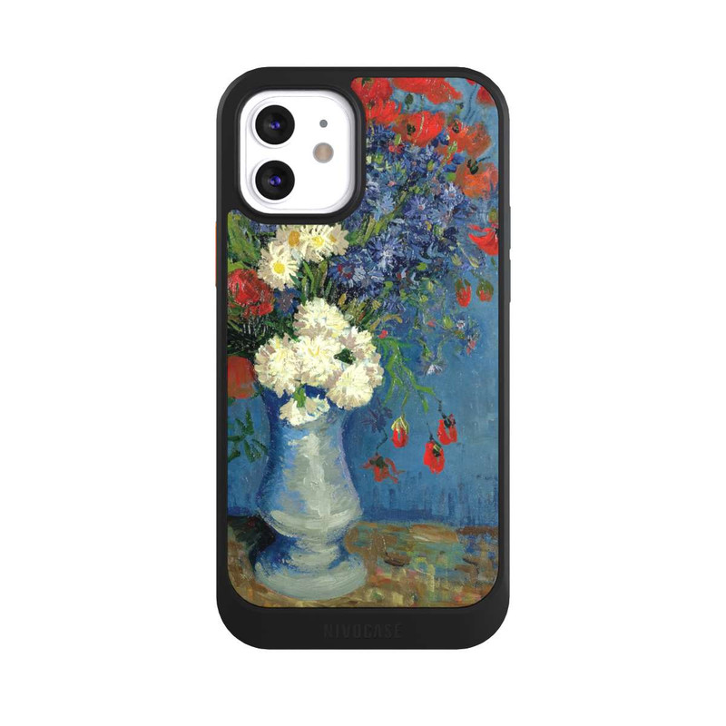 iPhone 12 NIVOcore Still Life Vase with Cornflowers and Poppies by Vincent Van Gogh