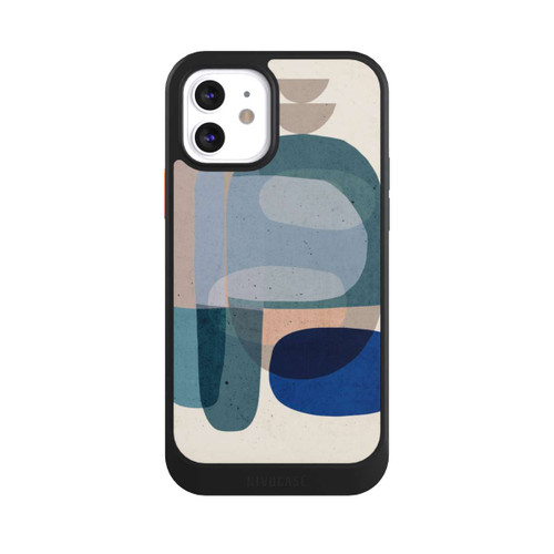 Apple iPhone 12 NIVOcore Pierres n° 3 Bleu