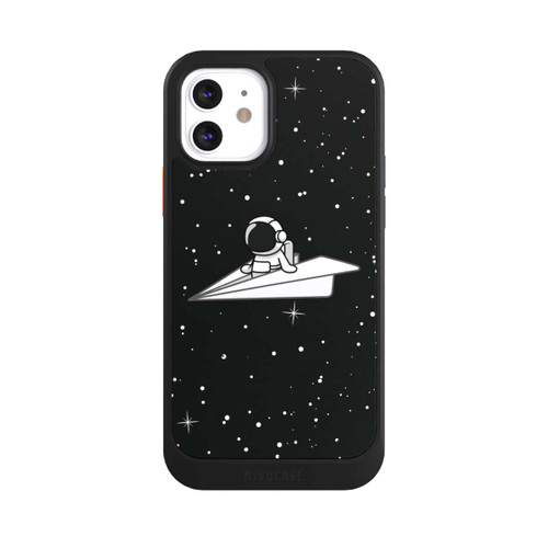 Apple iPhone 12 NIVOcore Astronaut Paper Plane Comic