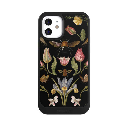 Apple iPhone 12 NIVOcore Wild Flower and Bee Black