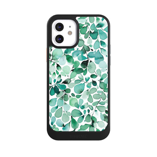 Apple iPhone 12 NIVOcore Aquarellmuster Blätter