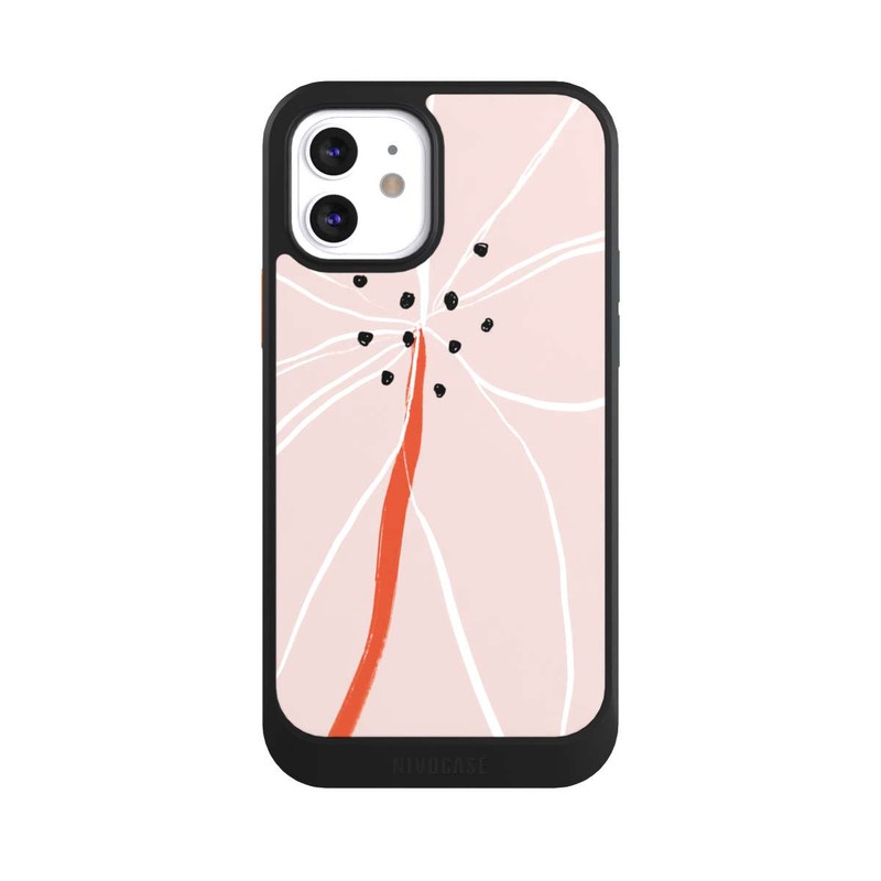 iPhone 12 NIVOcore Abstrakte Blume Nr. 1