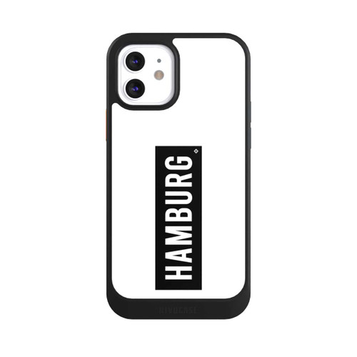 Apple iPhone 12 NIVOcore HSV Hamburg Schwarz Weiss