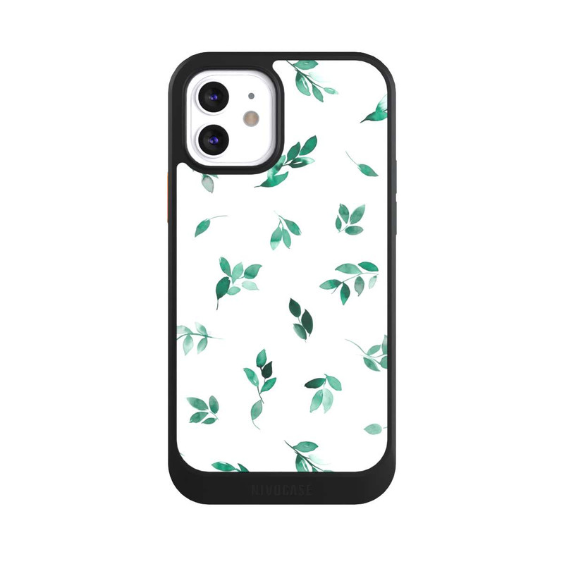 iPhone 12 NIVOcore Fall Leaves Green Eucalyptus